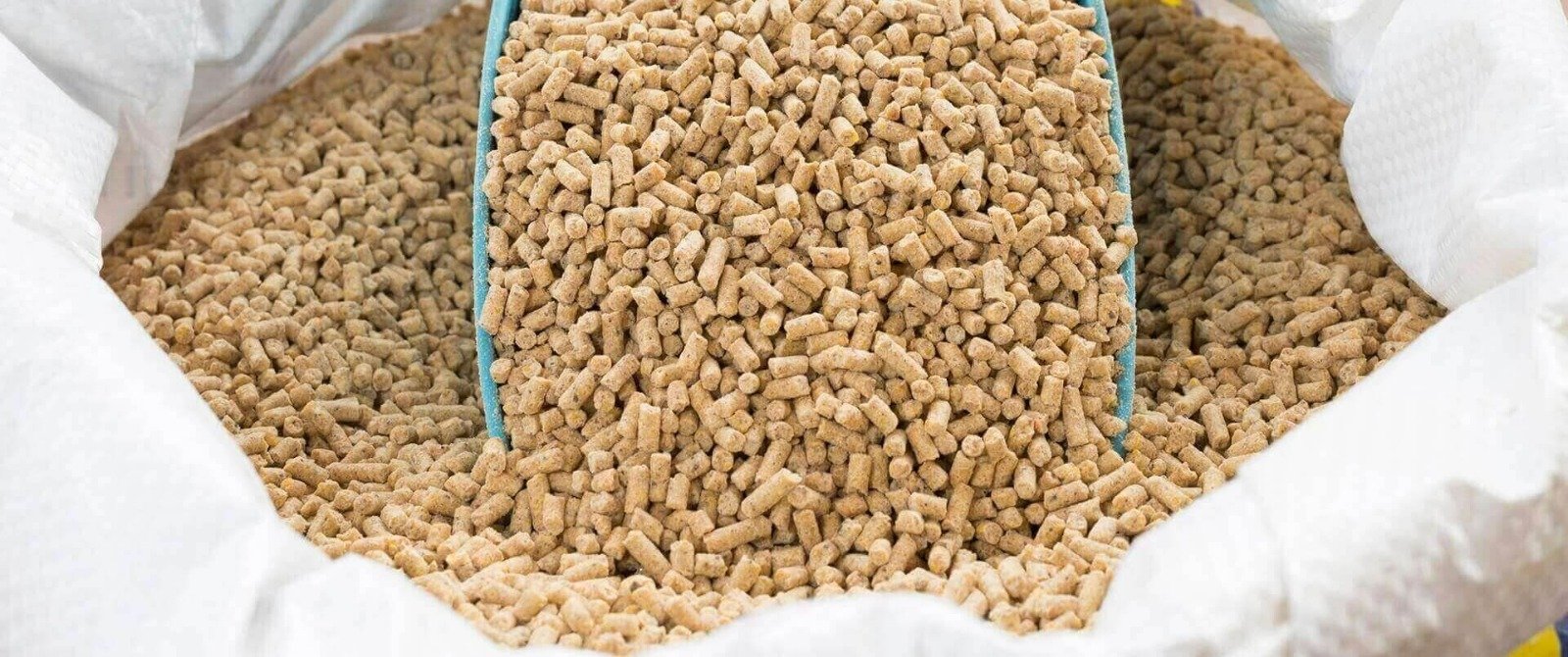 Industrial production material prepared for processing